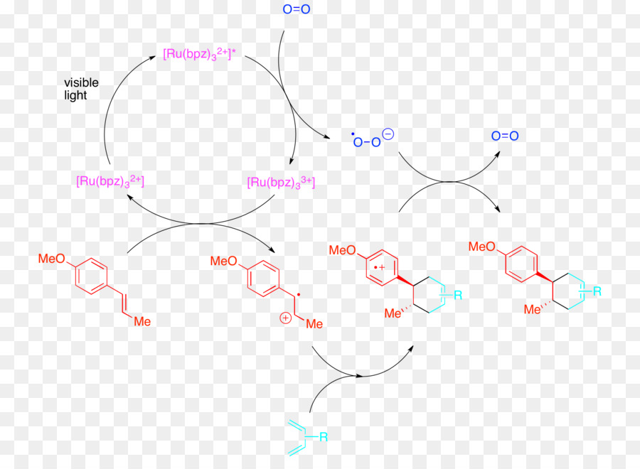 Photoredox Catálisis，Cicloadición PNG