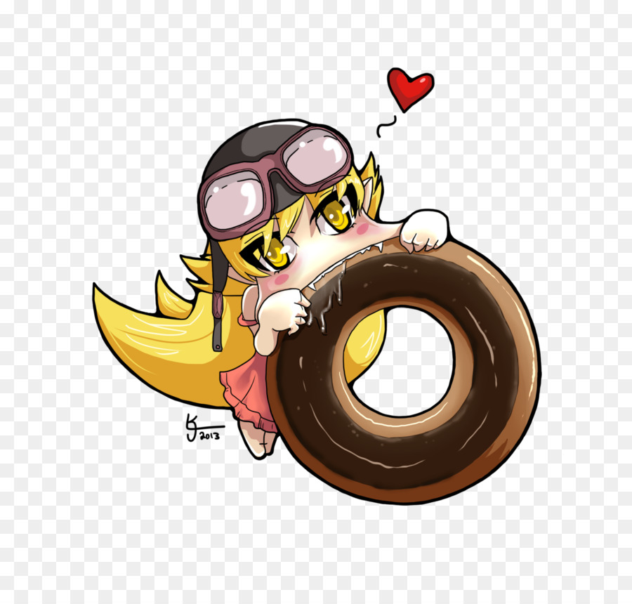 Linda Chica Con Donut，Rosquilla PNG