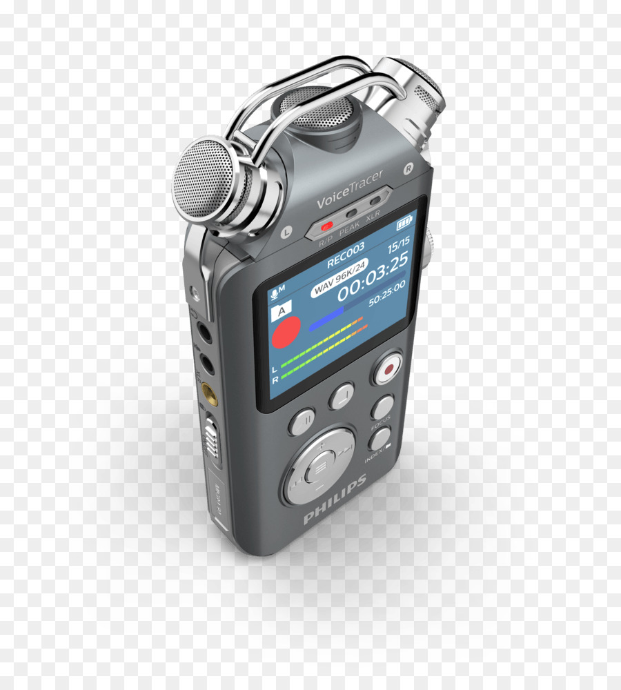 Micrófono，Philips Voice Tracer Dvt2510 PNG