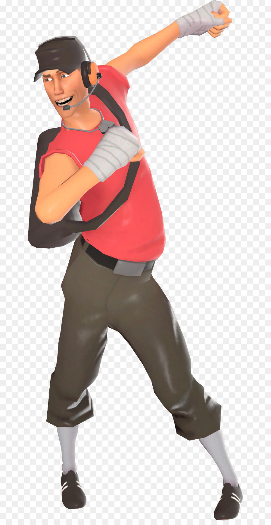 Personaje Animado，Camisa Roja PNG