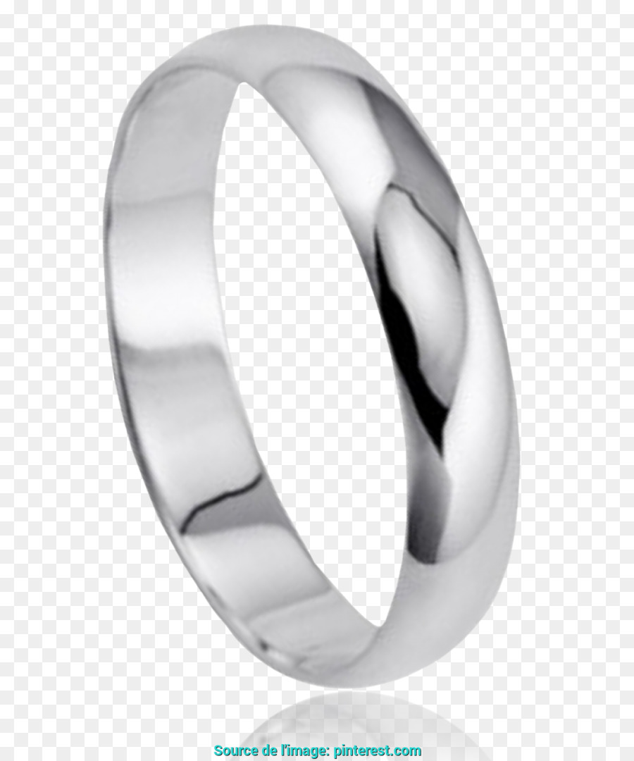 Anillo De Bodas，Białe Złoto PNG