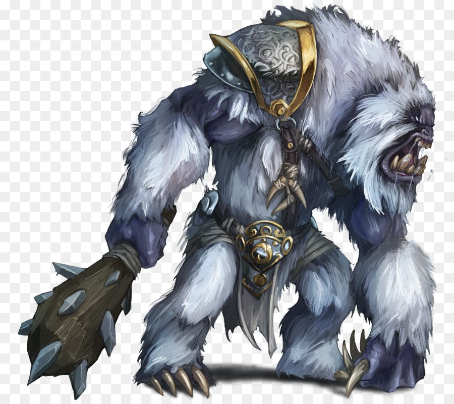 Yeti，Fantasía PNG