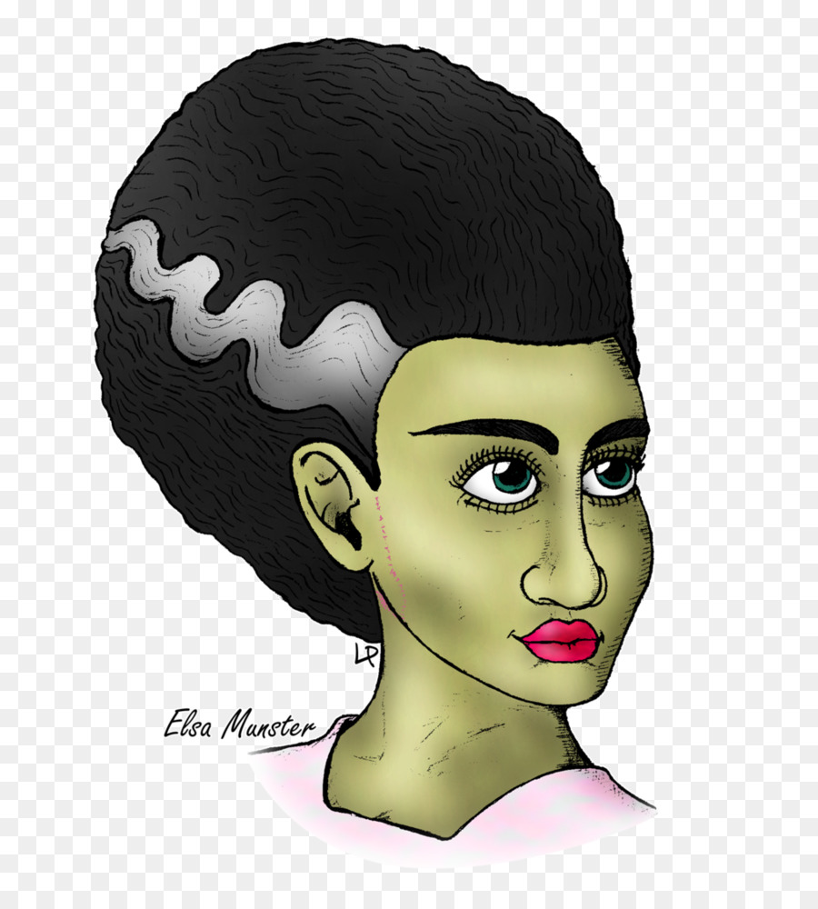 Novia De Frankenstein，La Mejilla PNG