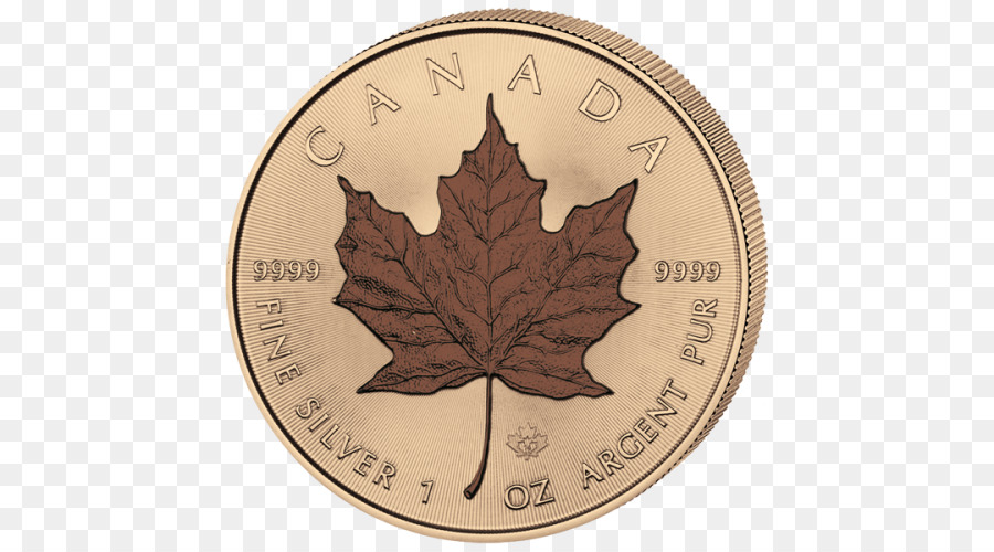 Canadiense De Oro De La Hoja De Arce，Canadiense De Plata De La Hoja De Arce PNG