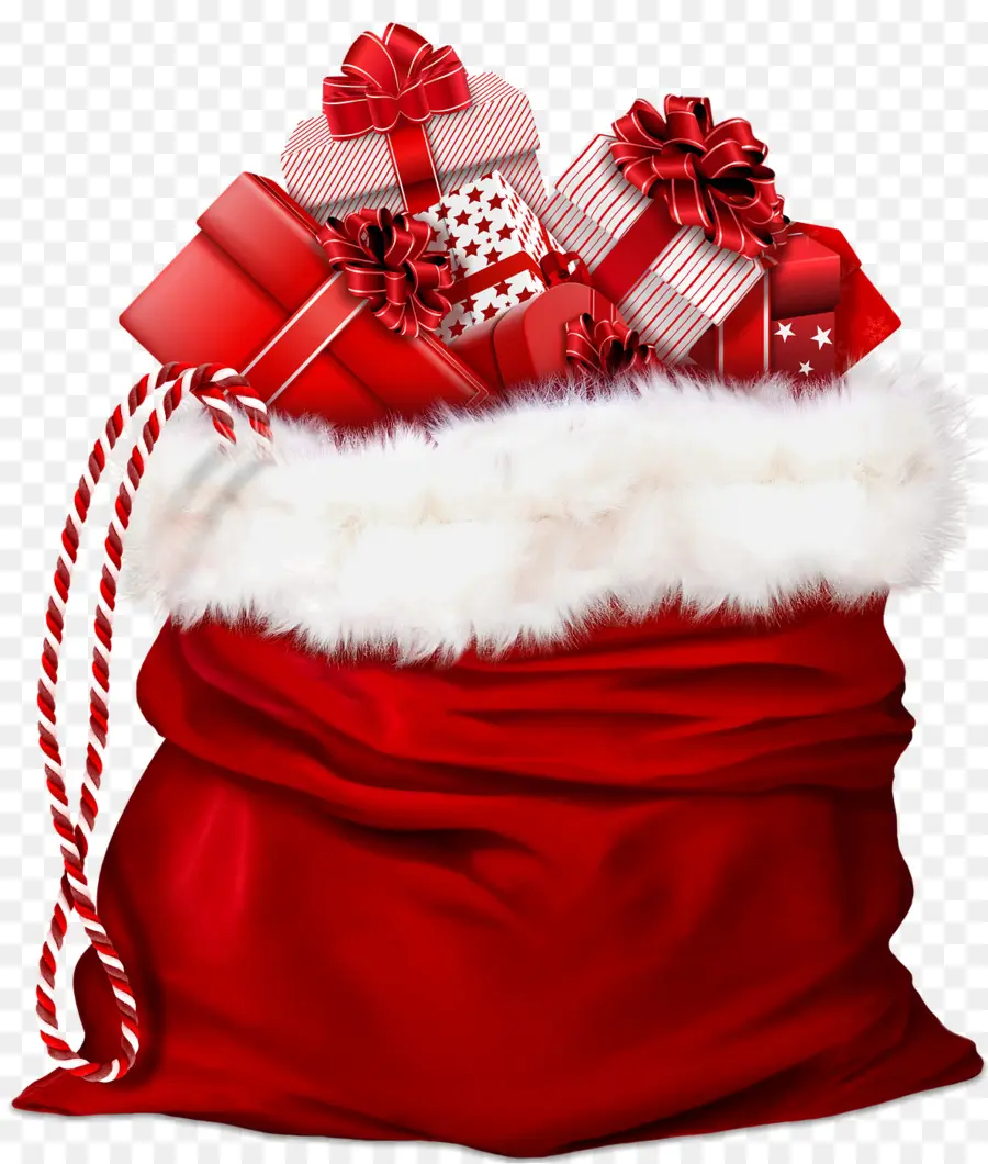 Santa Claus，Regalo PNG