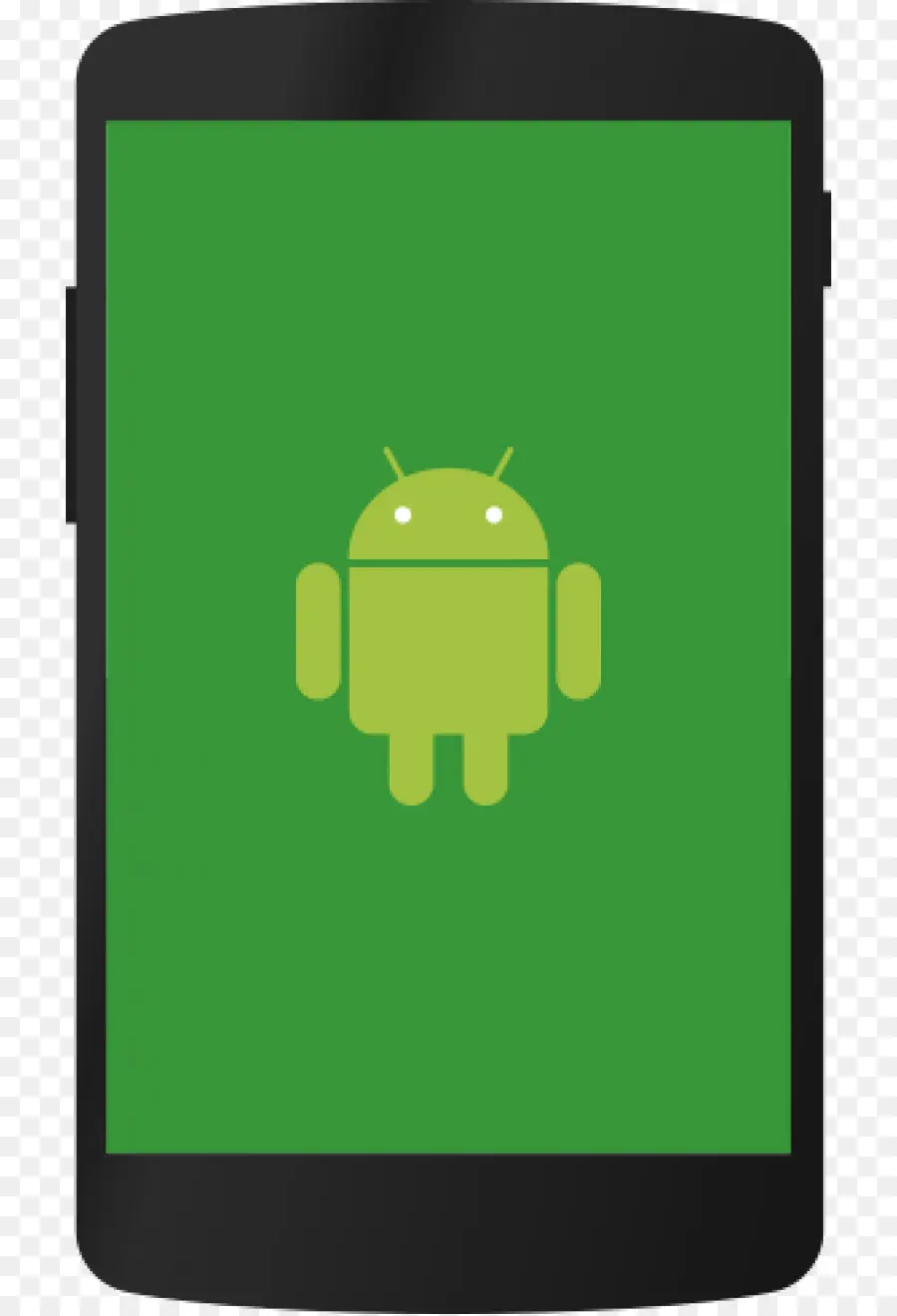 Teléfono Android，Verde PNG