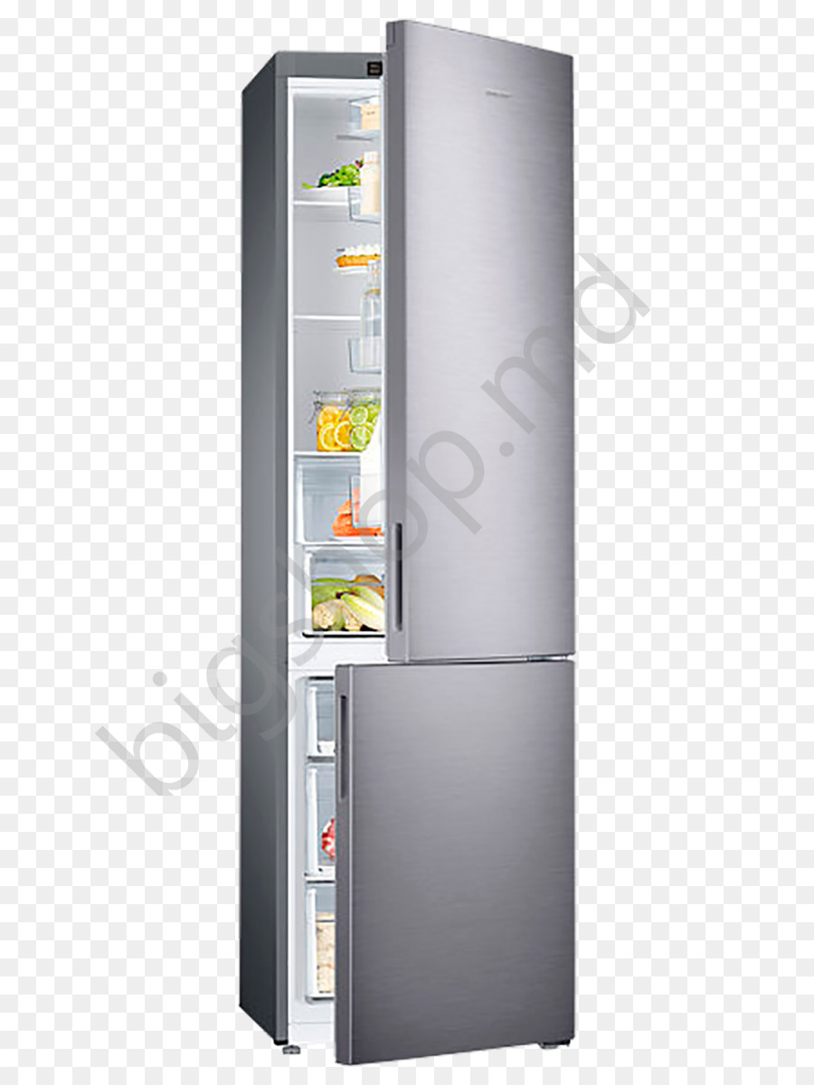 Refrigerador Abierto，Alimento PNG