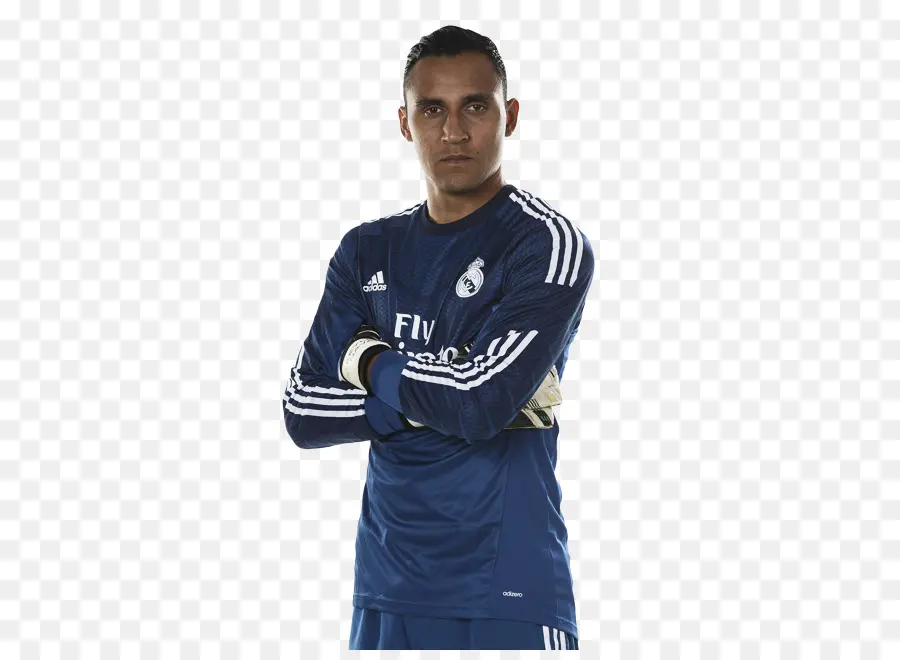 Portero En Camiseta Azul，Futbolista PNG