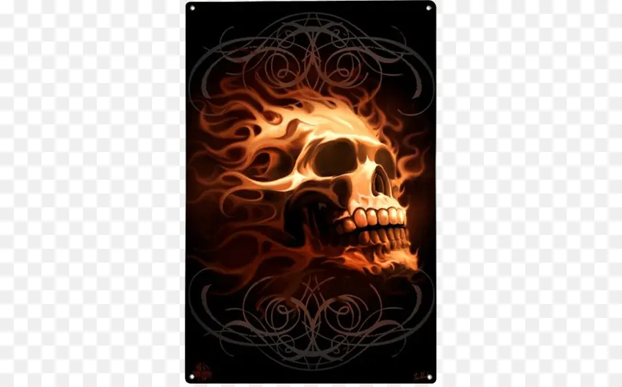 Cráneo De Un Esqueleto Con La Quema De Cigarrillos，Cráneo Humano Simbolismo PNG