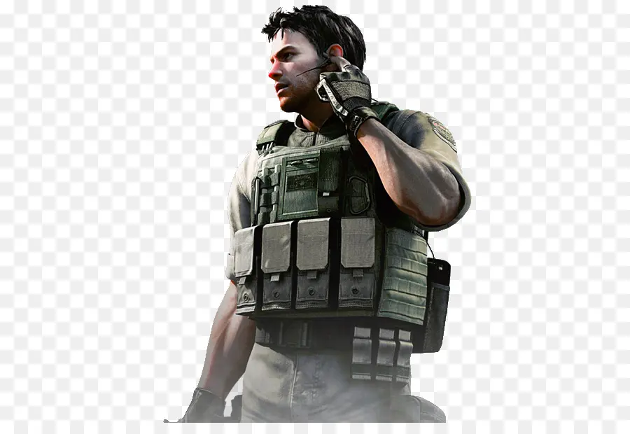 Chris Redfield，Residente Malo 5 PNG