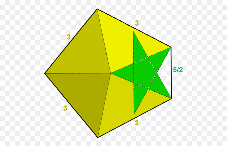 Triángulo，Pentagonal Bipyramid PNG