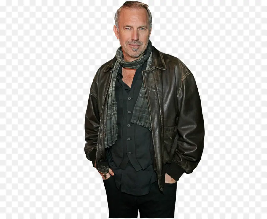 Hombre Con Chaqueta De Cuero，Moda PNG