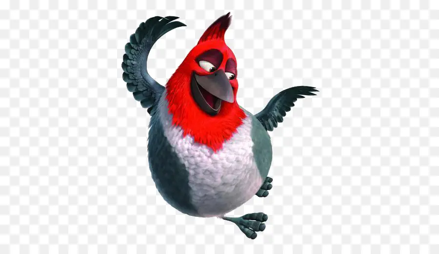 Pájaro Rojo，Dibujos Animados PNG