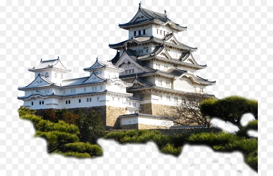 El Castillo De Himeji，El Castillo De Edo PNG