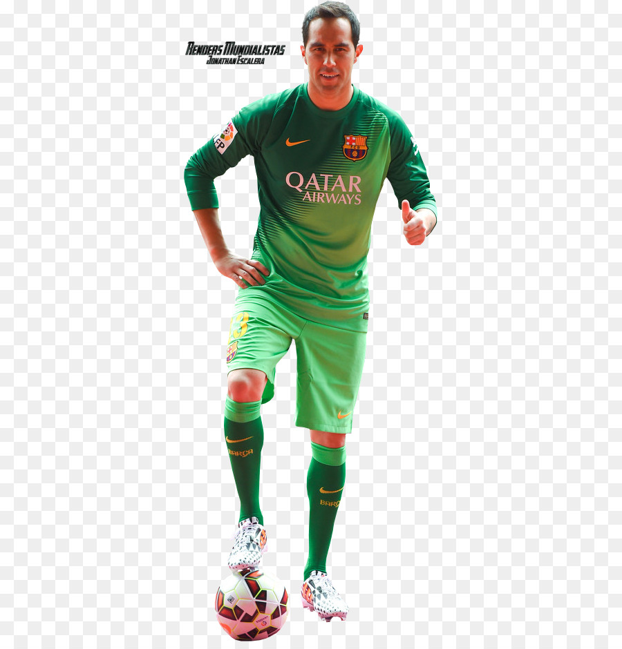 Claudio Bravo，El Fc Barcelona PNG