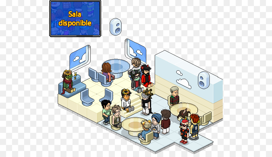 Café，Habbo PNG