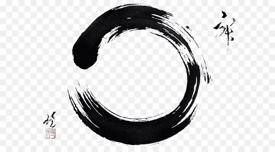 Círculo Zen，Enso PNG