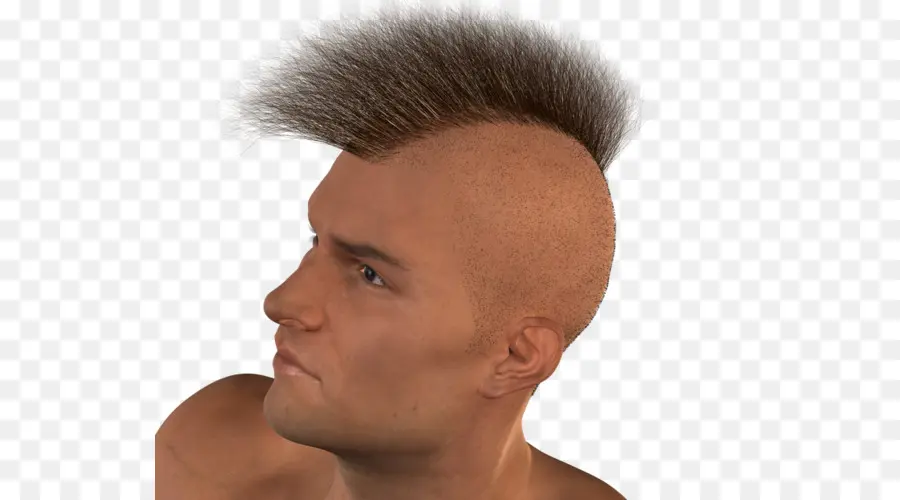 Peinado Mohawk，Corte De Pelo PNG