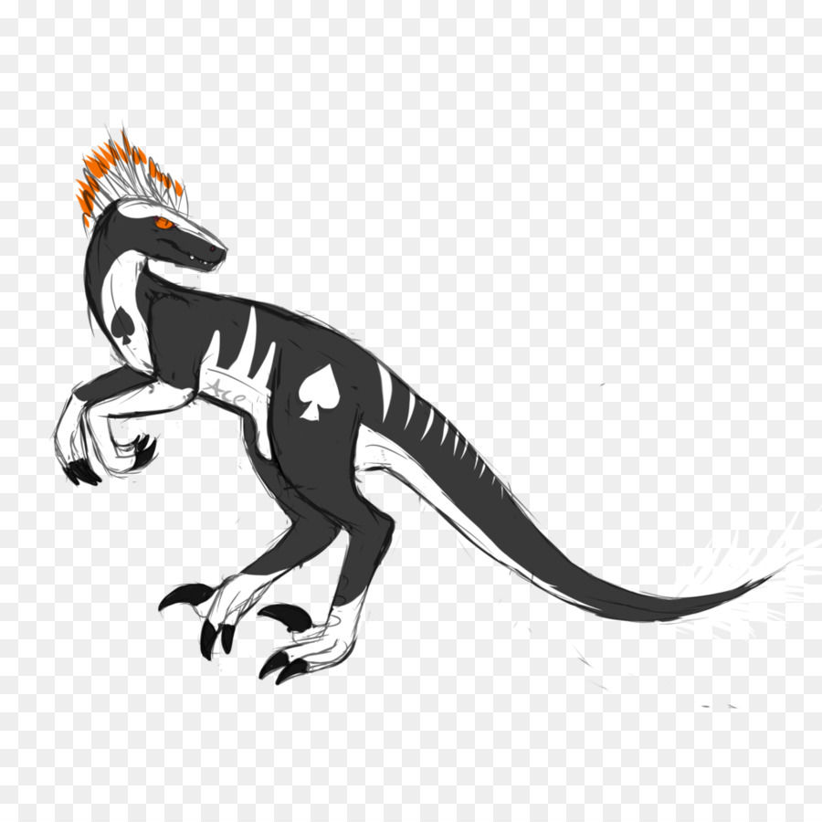 Velociraptor，Tyrannosaurus PNG