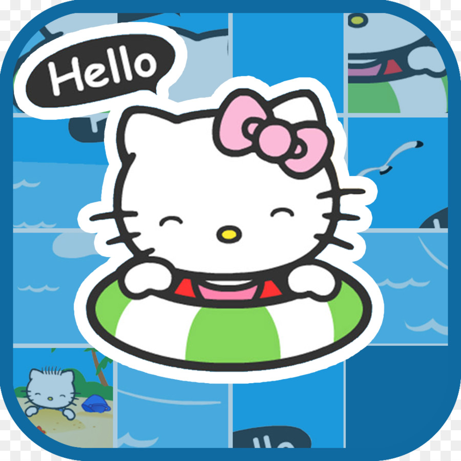 Hello Kitty，Libro De Colorear PNG