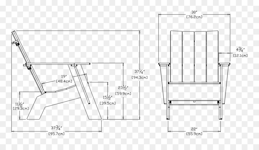 Silla，Silla De Adirondack PNG