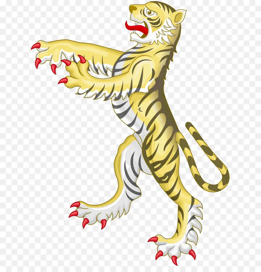 Tigre，La Heráldica PNG