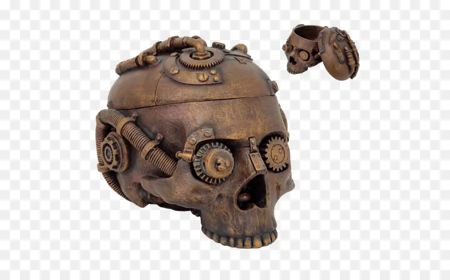 Cráneo Steampunk，Steampunk PNG