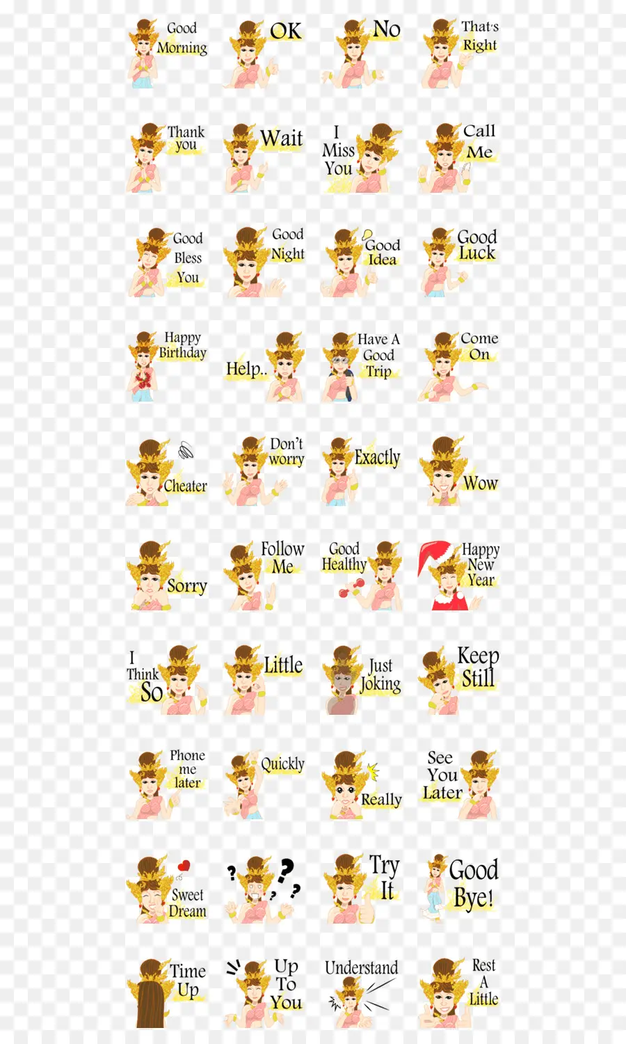 Emoticones，Expresiones PNG