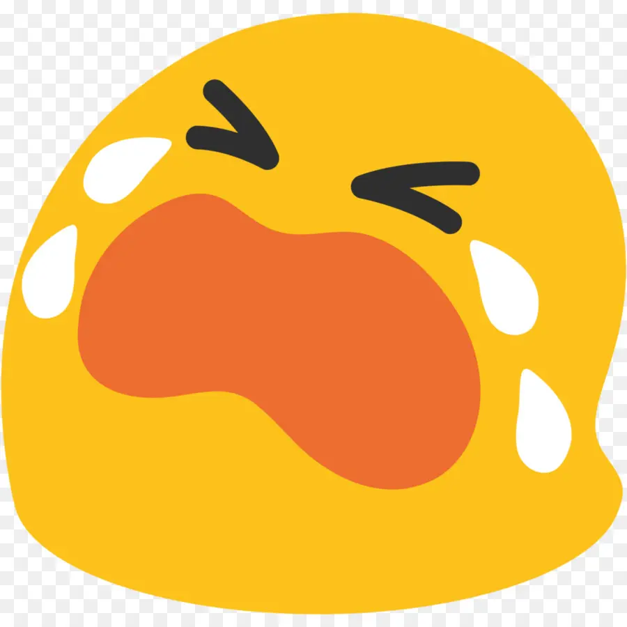 Emoji，Cara Con Lágrimas De Alegría Emoji PNG