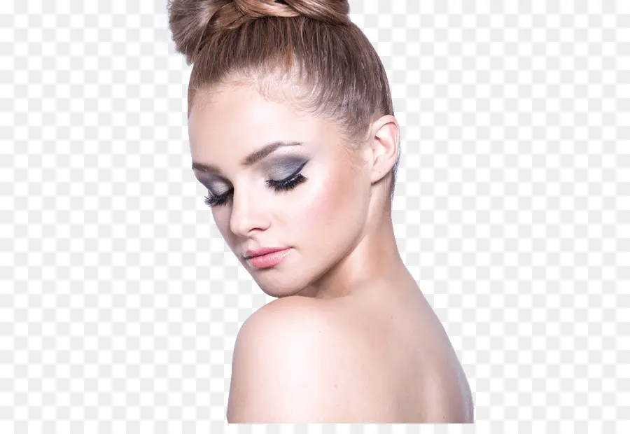 Mujer Con Maquillaje，Constituir PNG