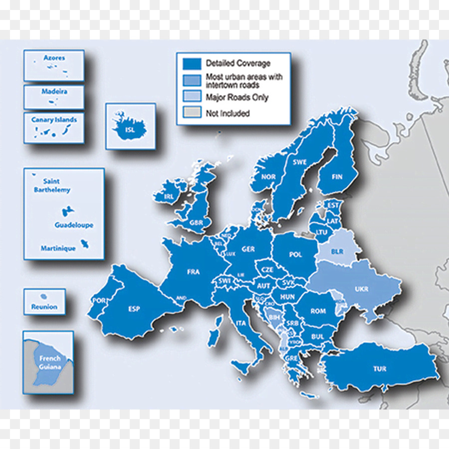 Sistemas De Navegación Gps，Europa PNG