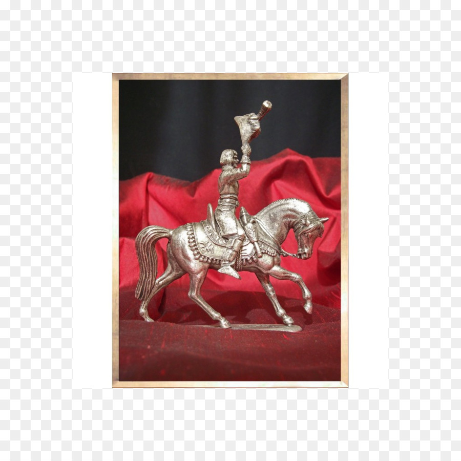 Estatuilla De Caballero，Caballo PNG