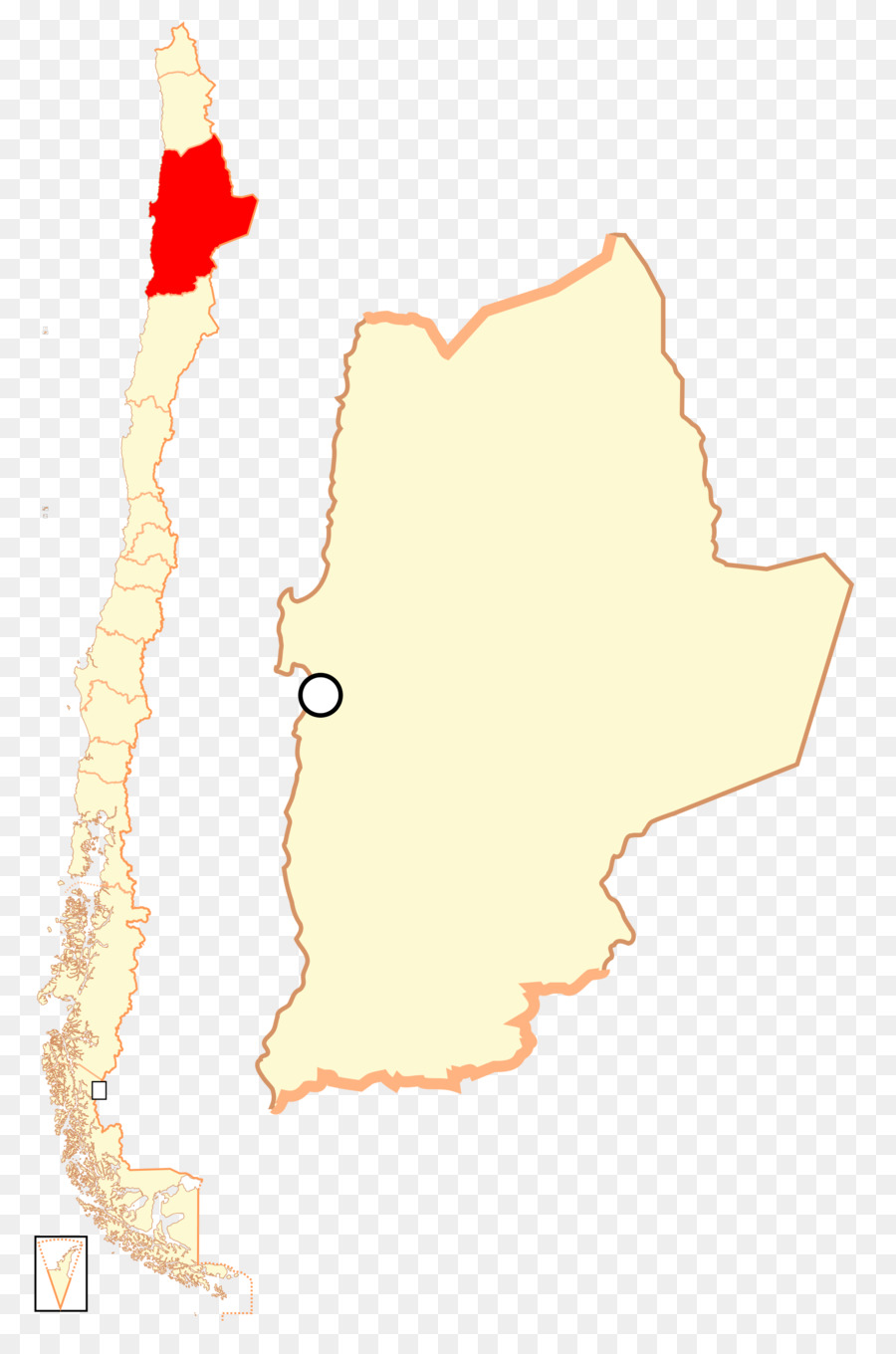 Antofagasta，Región De Tarapacá PNG