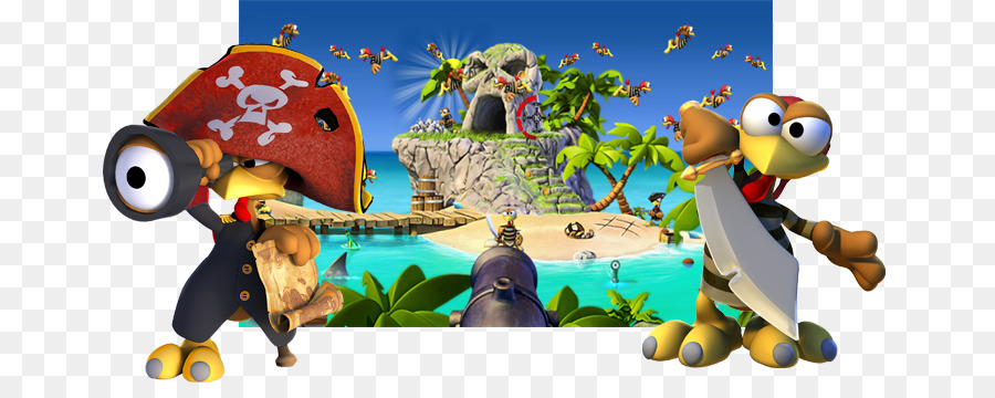 Crazy Chicken Pirates，Loco De Pollo Director S Cut PNG