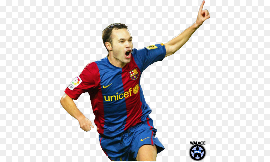 Andrés Iniesta，El Fc Barcelona PNG