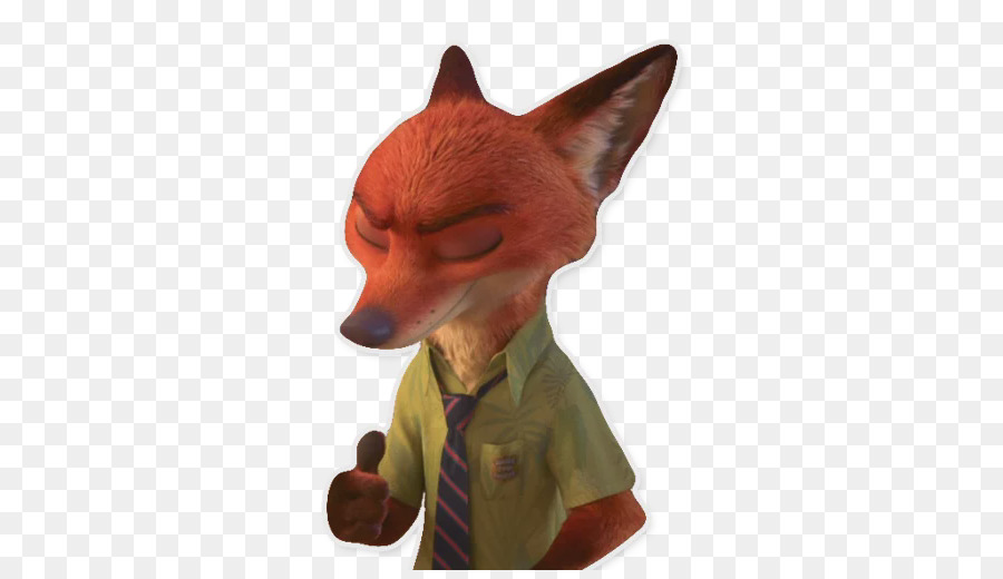 Nick Wilde，Telegrama PNG