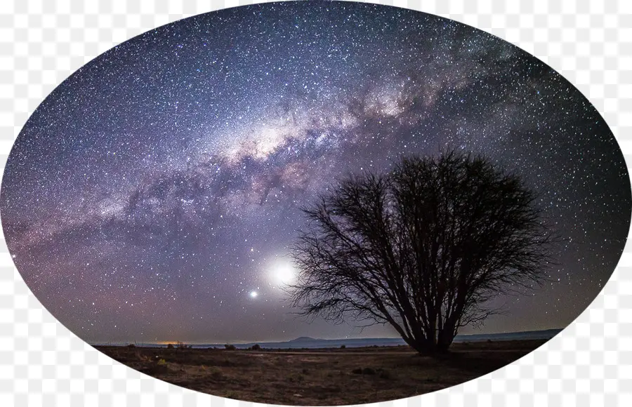 Desierto De Atacama，Vía Láctea PNG