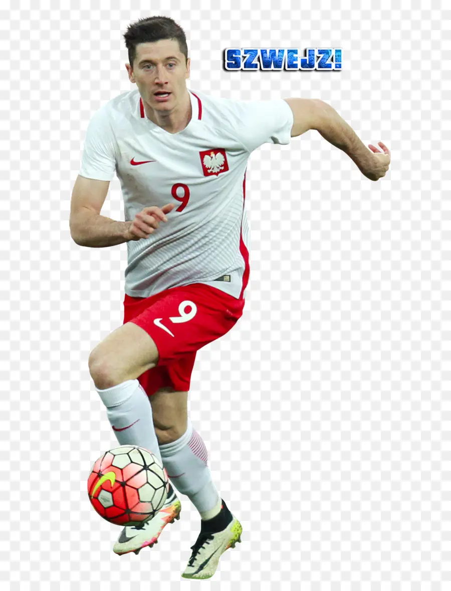 Robert Lewandowski，Jugador De Fútbol PNG