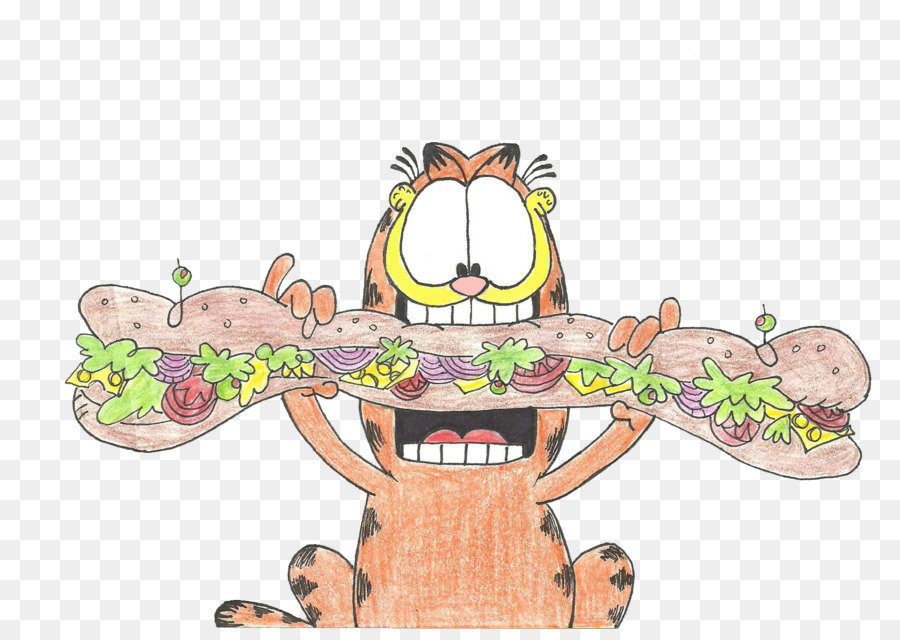 Garfield，Sándwich PNG