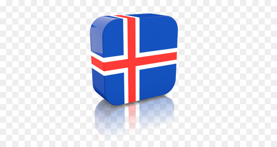 Bandera De Islandia，Azul PNG