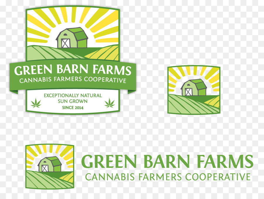 Logotipo De Green Barn Farms，Canabis PNG