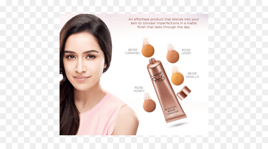 Shraddha Kapoor，Lakmé Cosméticos PNG