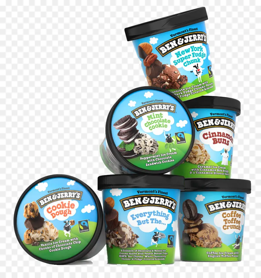 Helado，Ben Jerry PNG