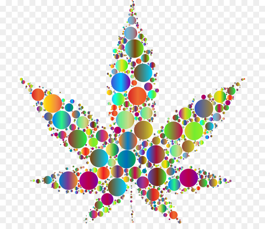 El Cannabis，árbol De Navidad PNG