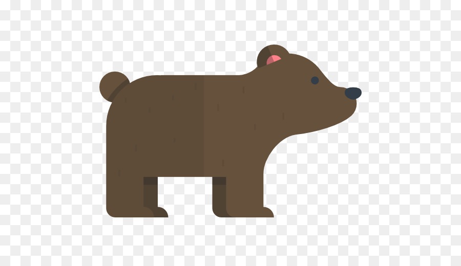 Oso，Diseño Plano PNG