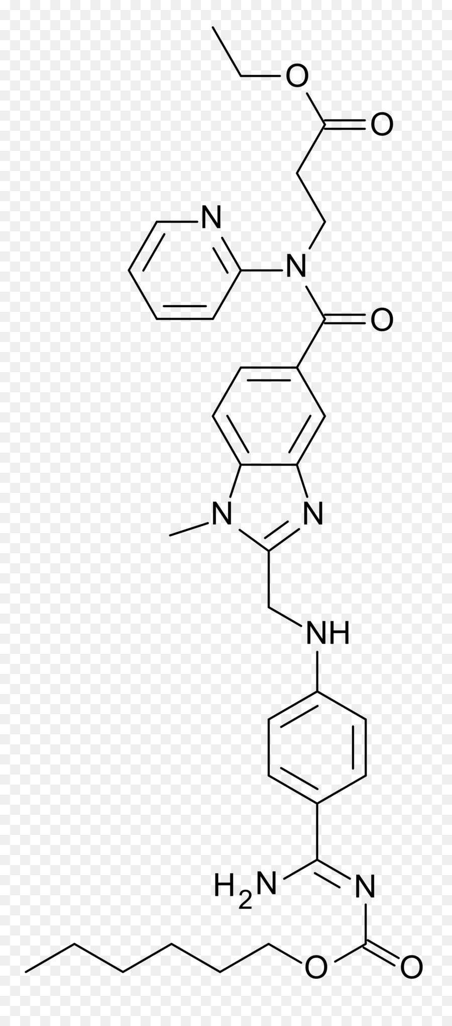 Dabigatran，Farmacotherapeutisch Kompas PNG