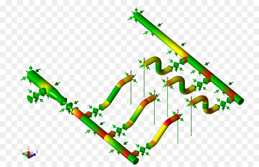 Tuberías，Método De Los Elementos Finitos PNG