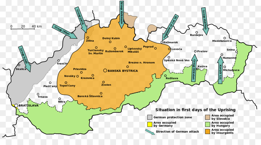 Levantamiento Nacional Eslovaco，Eslovaquia PNG