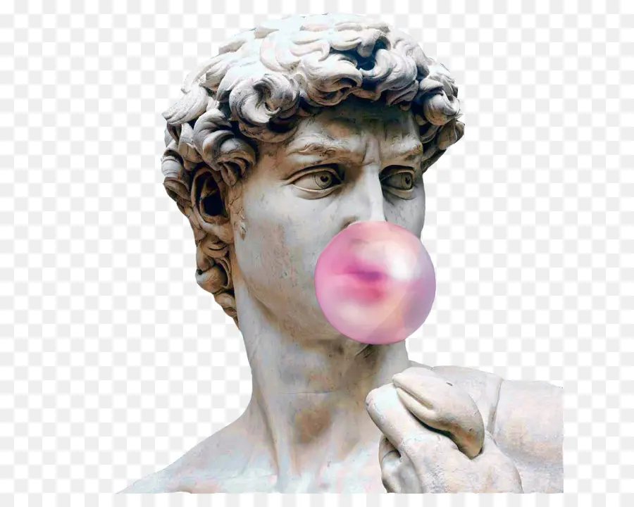 Vaporwave，Estatua PNG