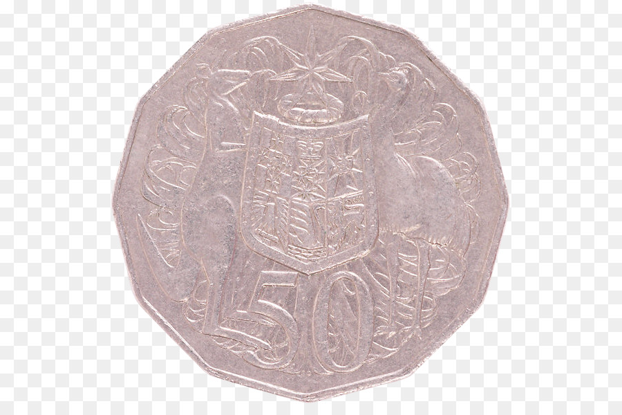 Plata，Australia Fiftycent De La Moneda PNG